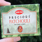 Patchouli Incense Cones pk 10