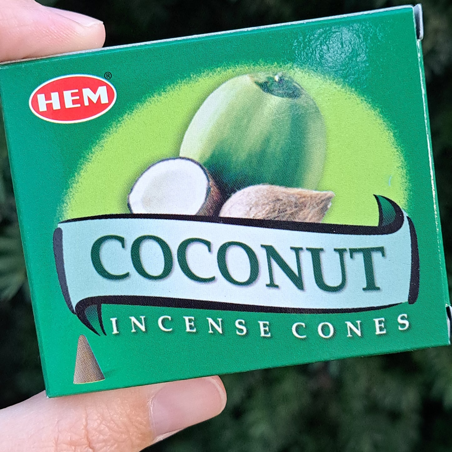 Coconut Incense Cones pk 10