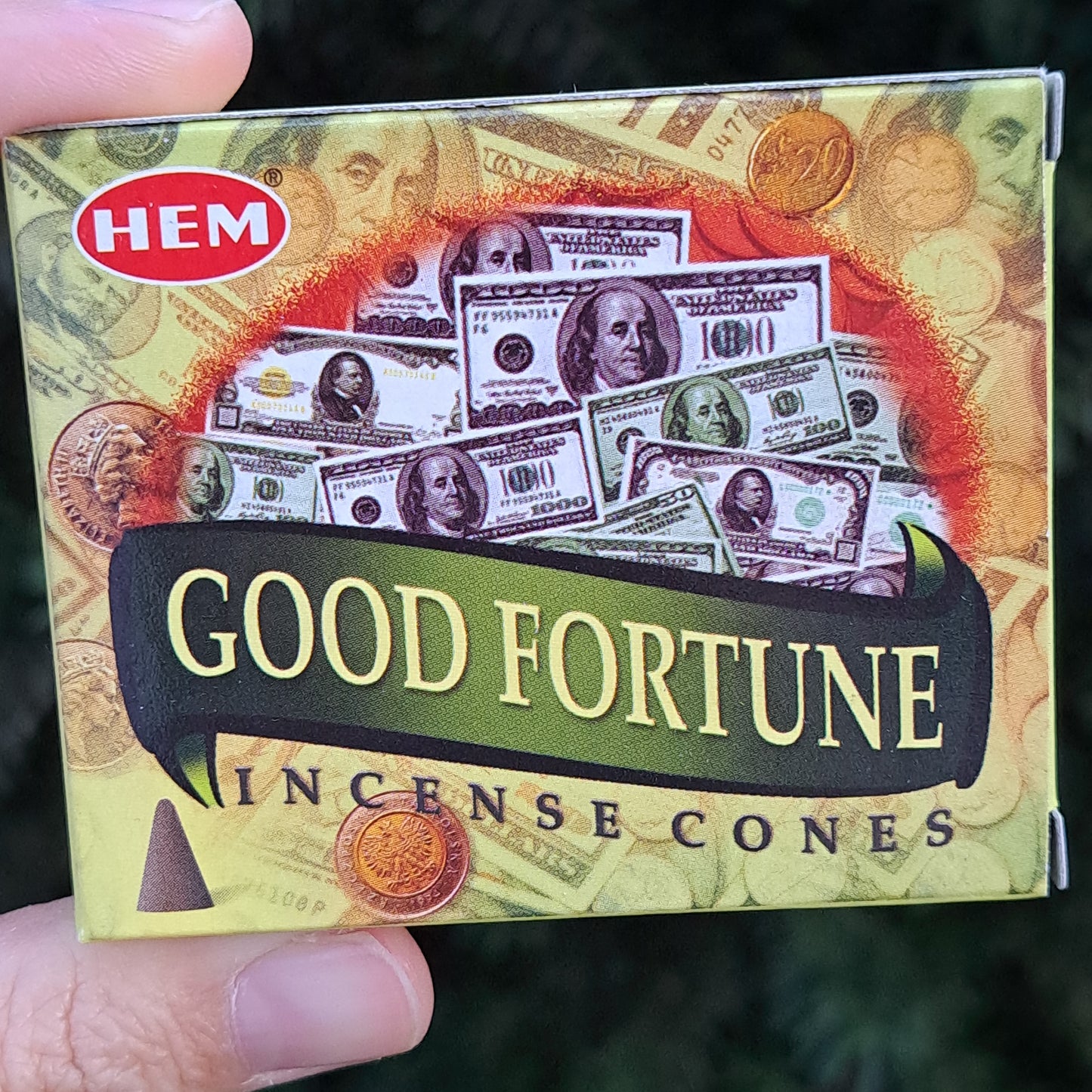 Good Fortune Incense Cones pk 10