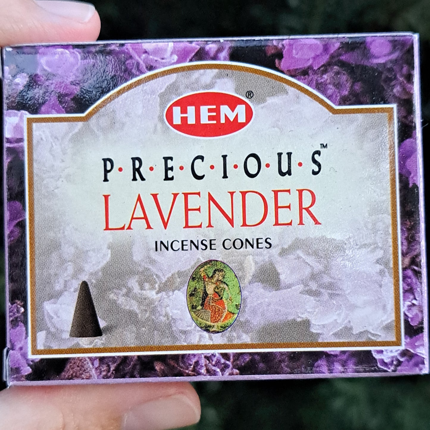 Lavender Incense Cones pk 10