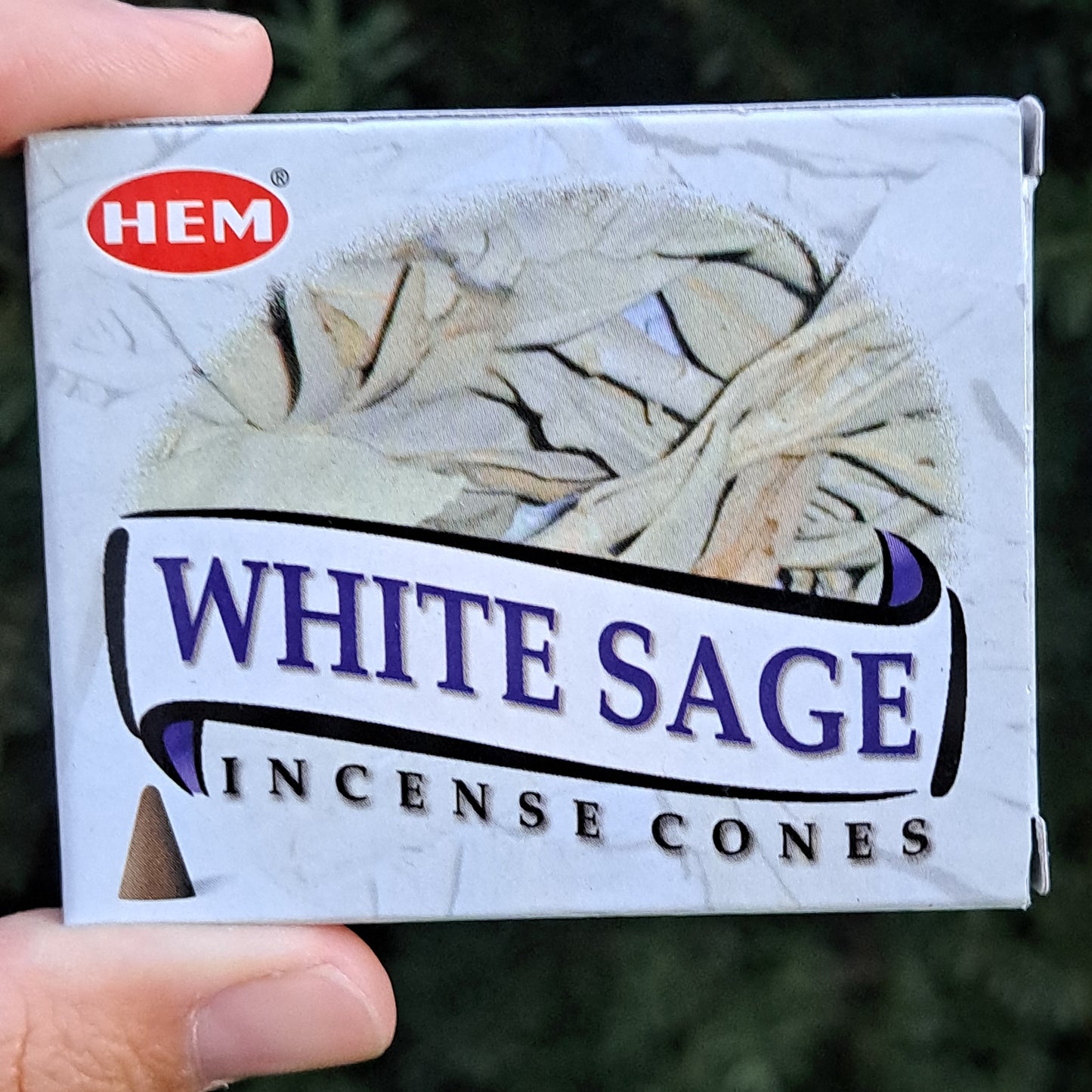 White Sage Incense Cones pk 10