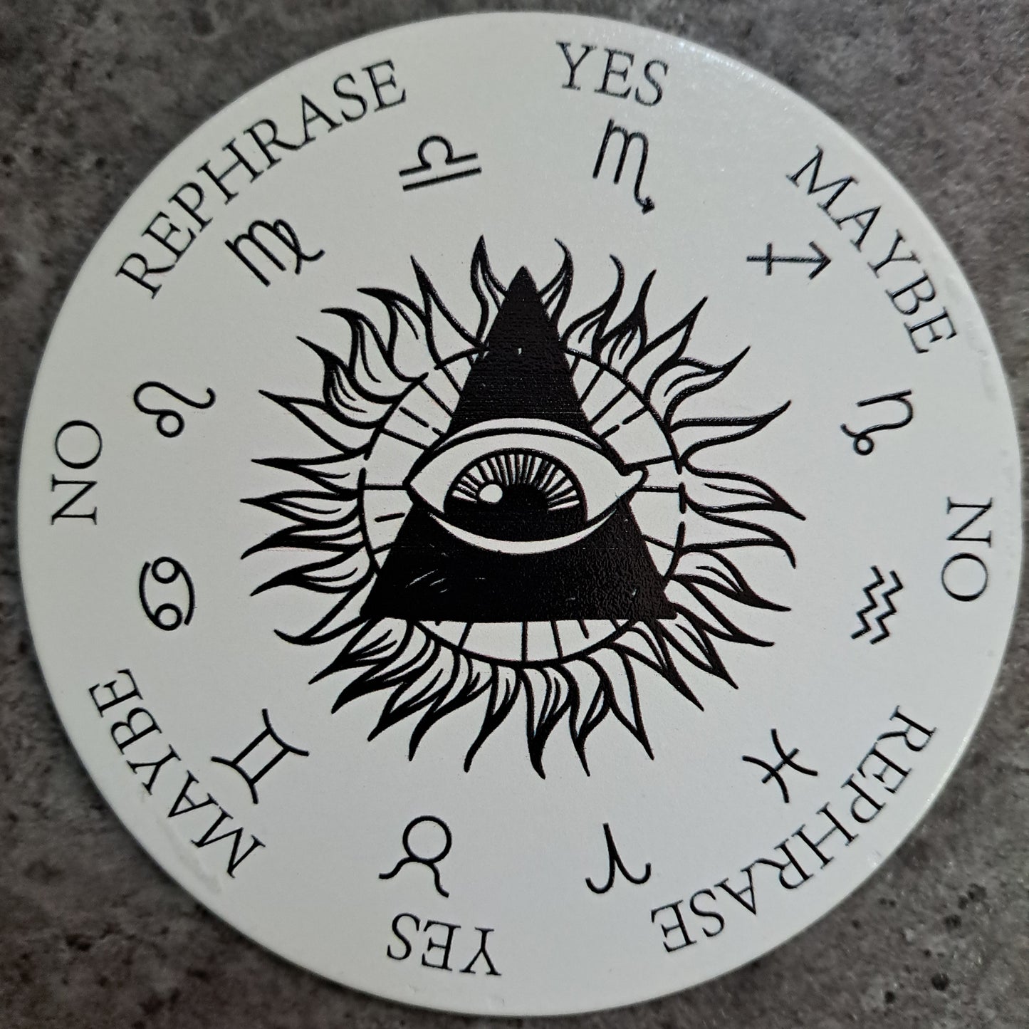 Pendulum Board, Double Sided - Eye of Providence