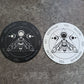 Pendulum Board, Double Sided - Moth with Moons