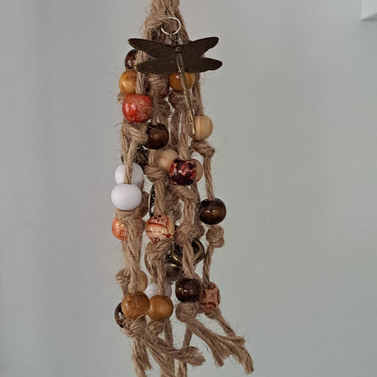 Witch Bells for Home Protection, Handmade Witchy Decor for Attracts Positive and Drive Out Negative, Wicca Supplies