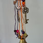 Witch Bells for Home Protection, Handmade Witchy Decor for Attracts Positive and Drive Out Negative, Wicca Supplies
