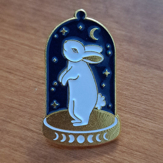 Rabbit in Dome Pin