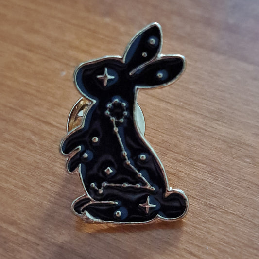 Rabbit Constellation Pin