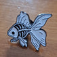 Fish Skelton Pin