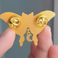 Moth, Large with Moon Hanging Pin