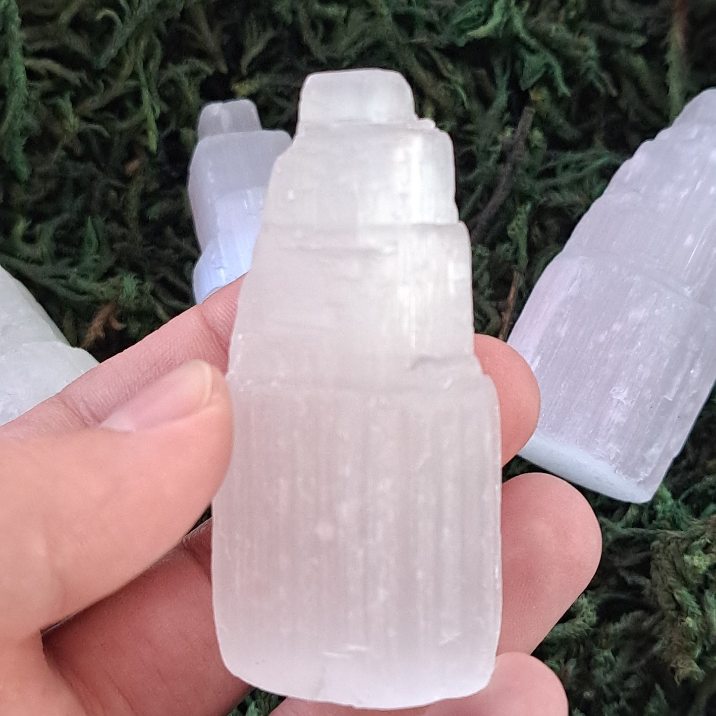 Selenite Mini Skyscraper Tower