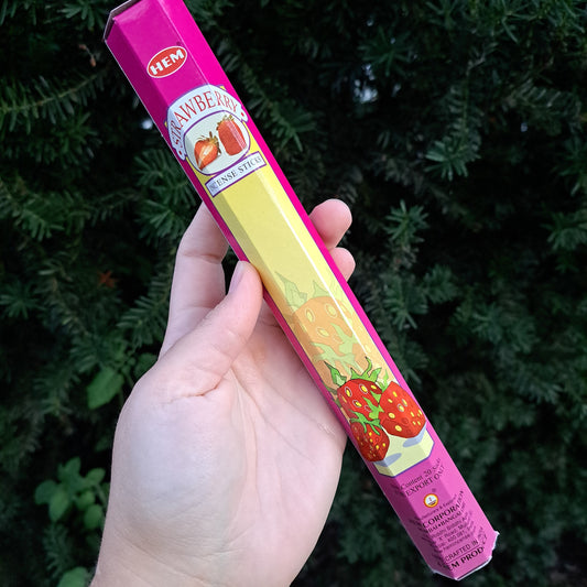 Strawberry Incense Sticks pk 20