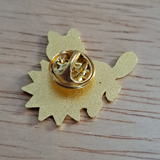 Cat Hugging Sun Pin