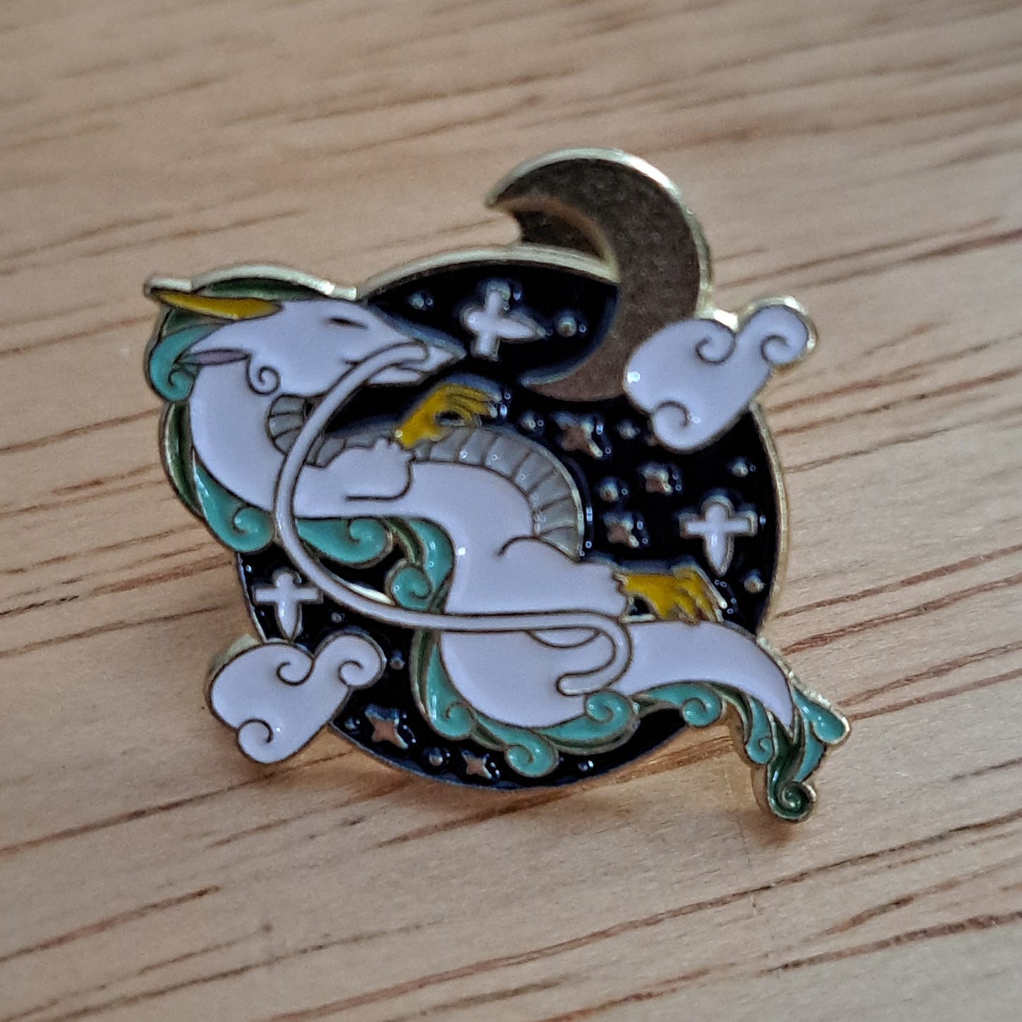 Dragon in Sky Pin