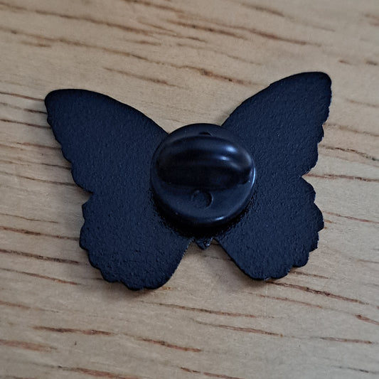 Butterfly/Moth Skull Pin