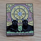 The Wheel of Fortune Cat Pin