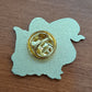 Witch with Witch Hat Pin