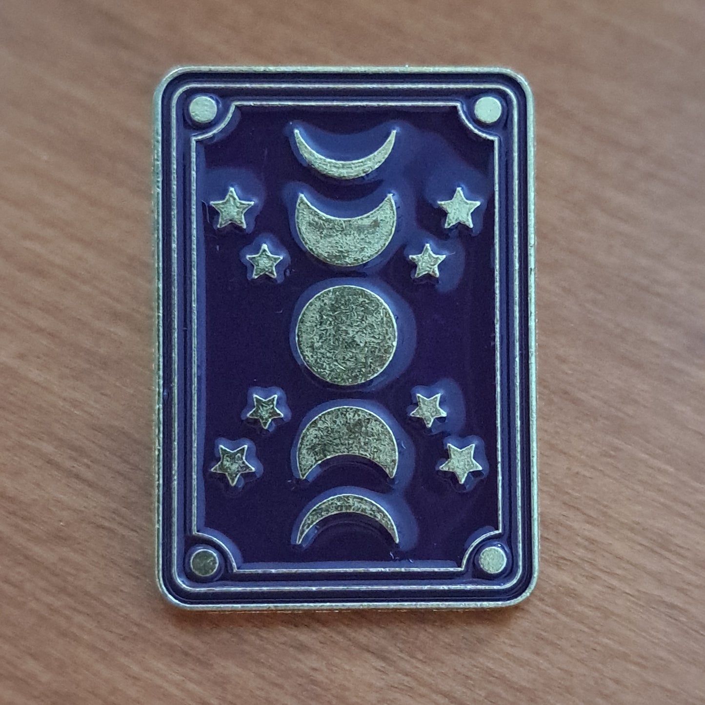 Mono Phase Tarot Card Pin