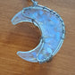Moon Necklace - Opal