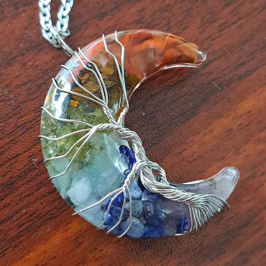 Moon Necklace - Chakra