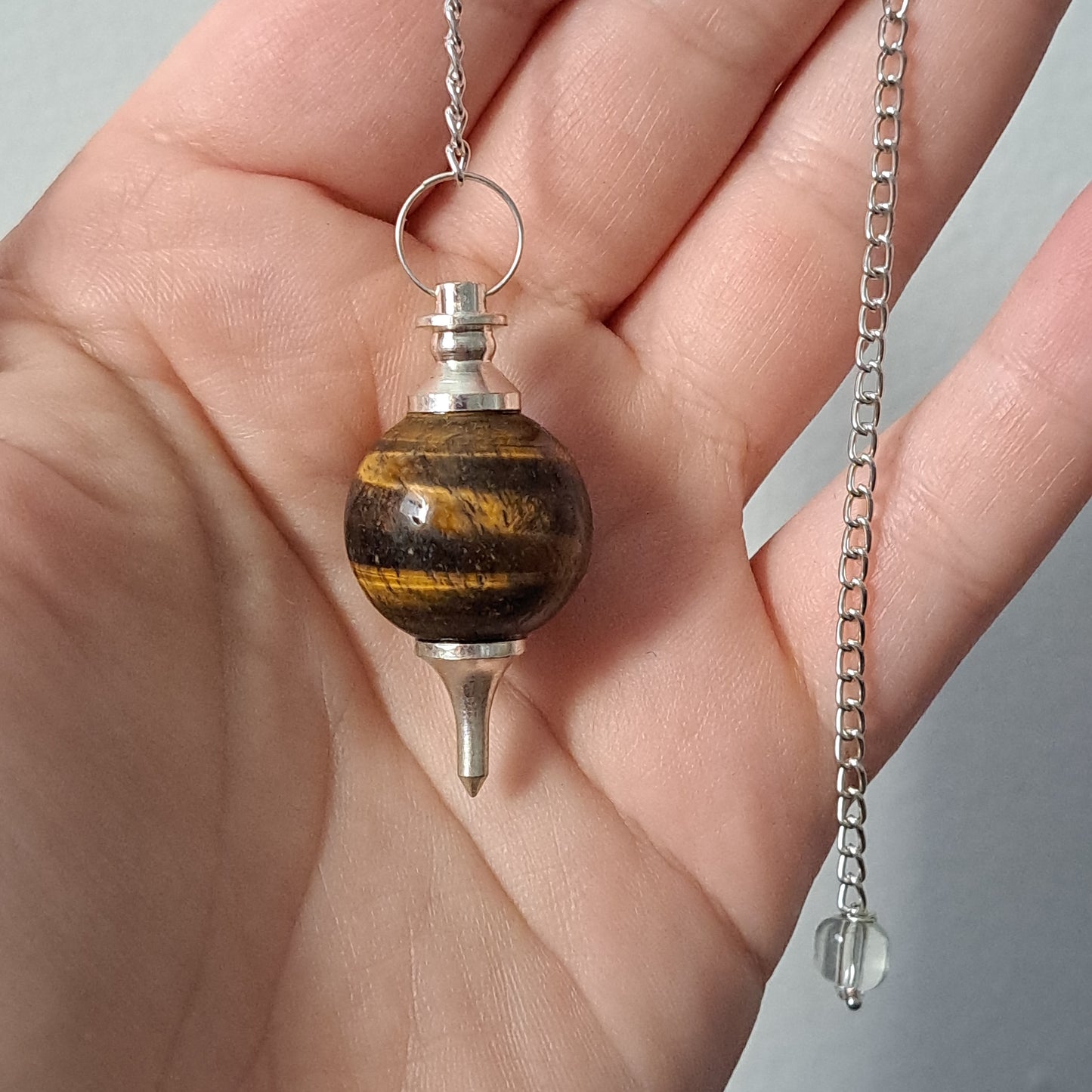 Pendulum Rounded - Tiger Eye