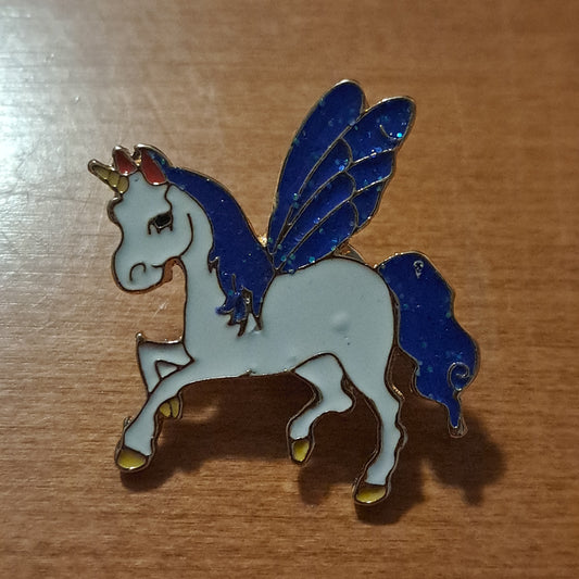 Unicorn with Wings Pin