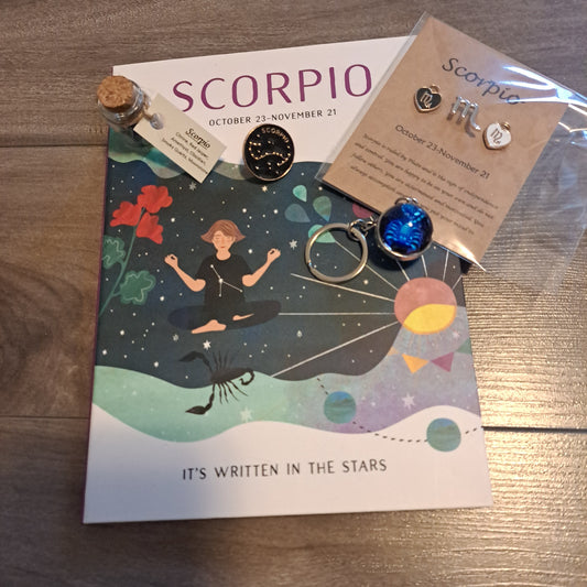 SCORPIO Zodiac Kit, Astrology Kit, Star Sign, Constellation, Sun, Moon, Rising