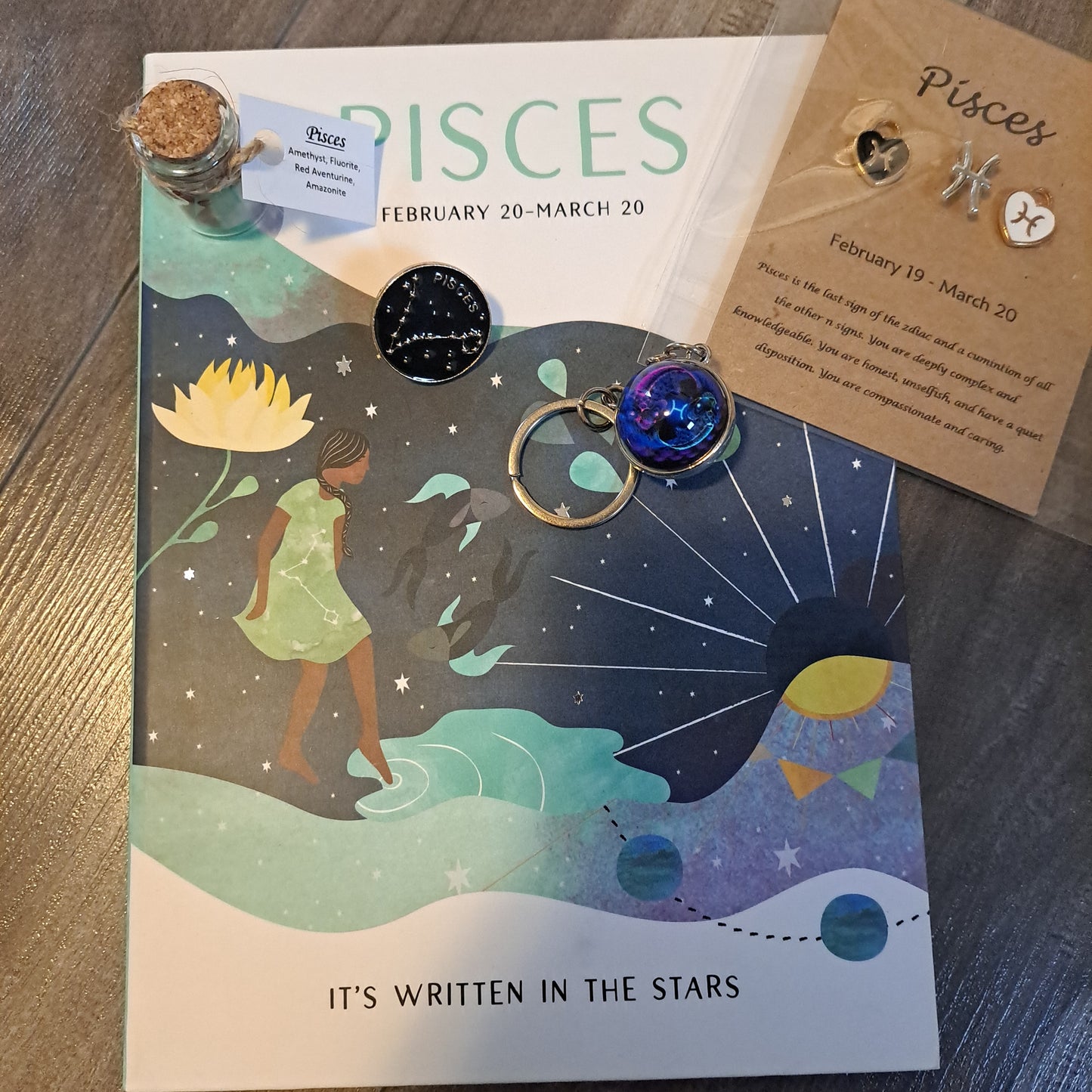 PISCES Zodiac Kit, Astrology Kit, Star Sign, Constellation, Sun, Moon, Rising