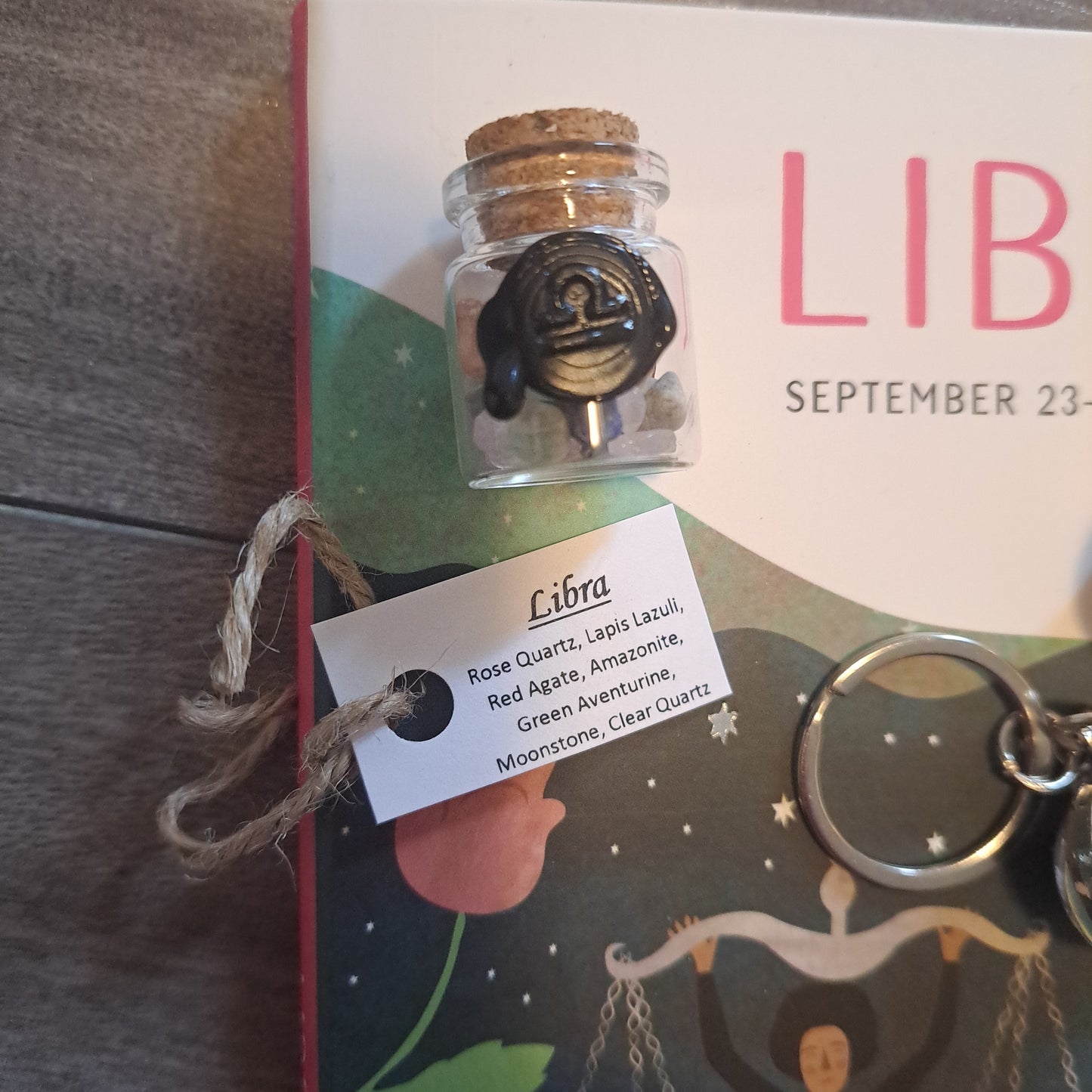 Libra Custom Chip Bottle