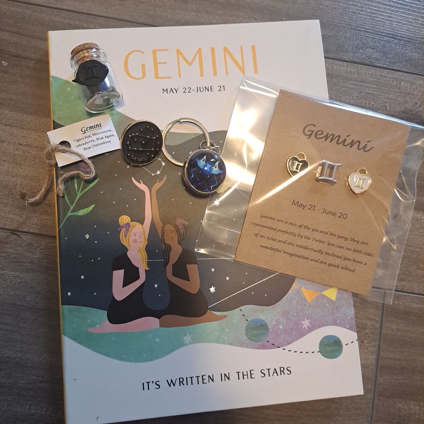 GEMINI Zodiac Kit, Astrology Kit, Star Sign, Constellation, Sun, Moon, Rising