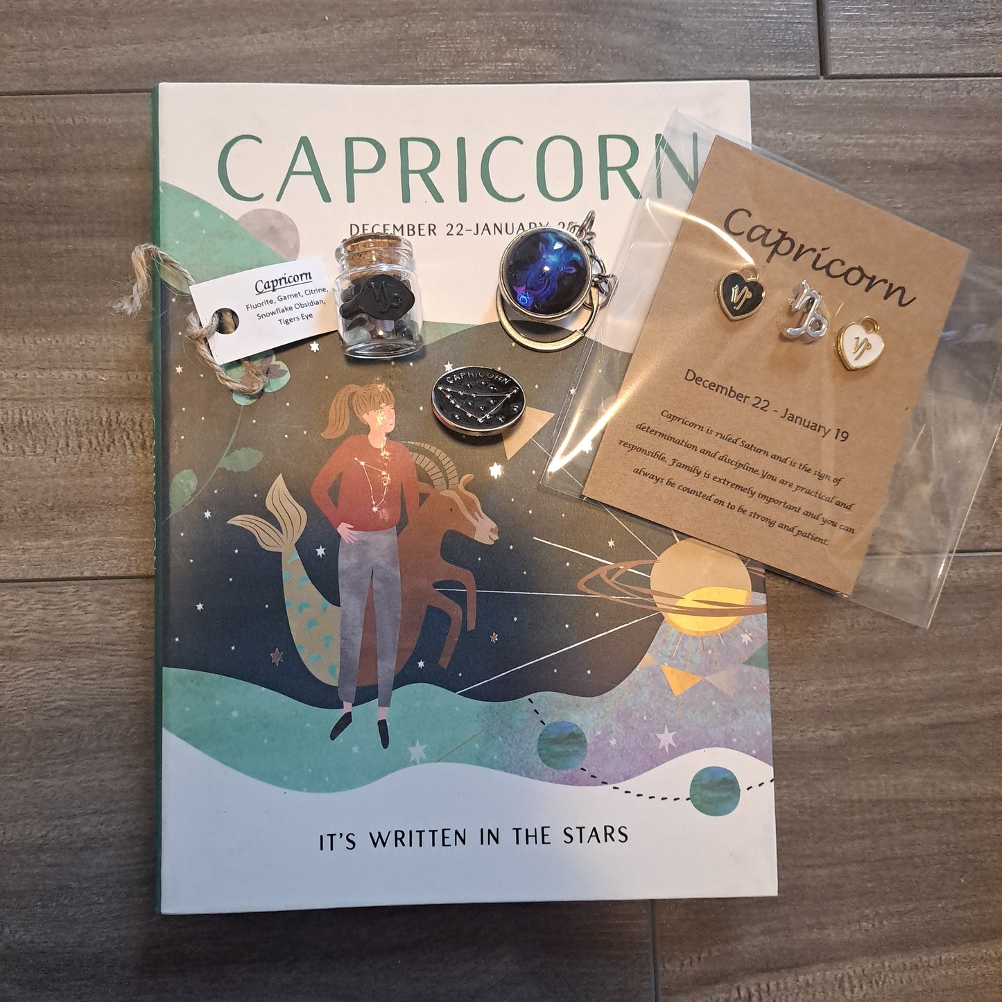 CAPRICORN Zodiac Kit, Astrology Kit, Star Sign, Constellation, Sun, Moon, Rising