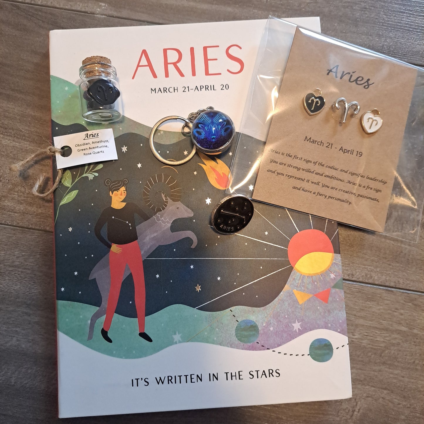 ARIES Zodiac Kit, Astrology Kit, Star Sign, Constellation, Sun, Moon, Rising