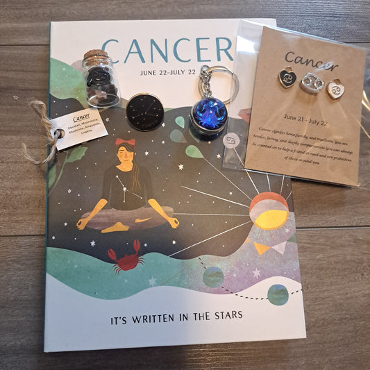 CANCER Zodiac Kit, Astrology Kit, Star Sign, Constellation, Sun, Moon, Rising