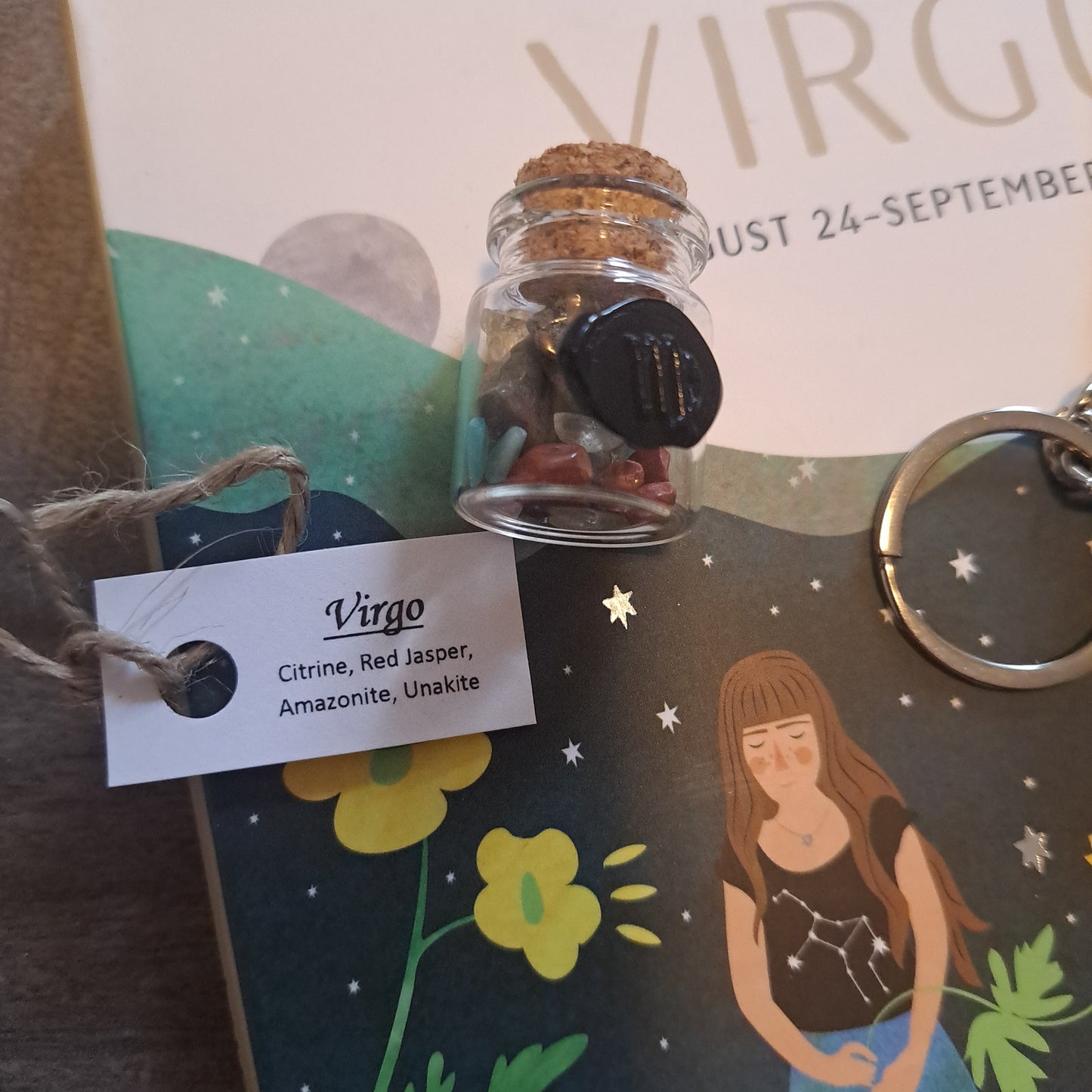 VIRGO Zodiac Kit, Astrology Kit, Star Sign, Constellation, Sun, Moon, Rising