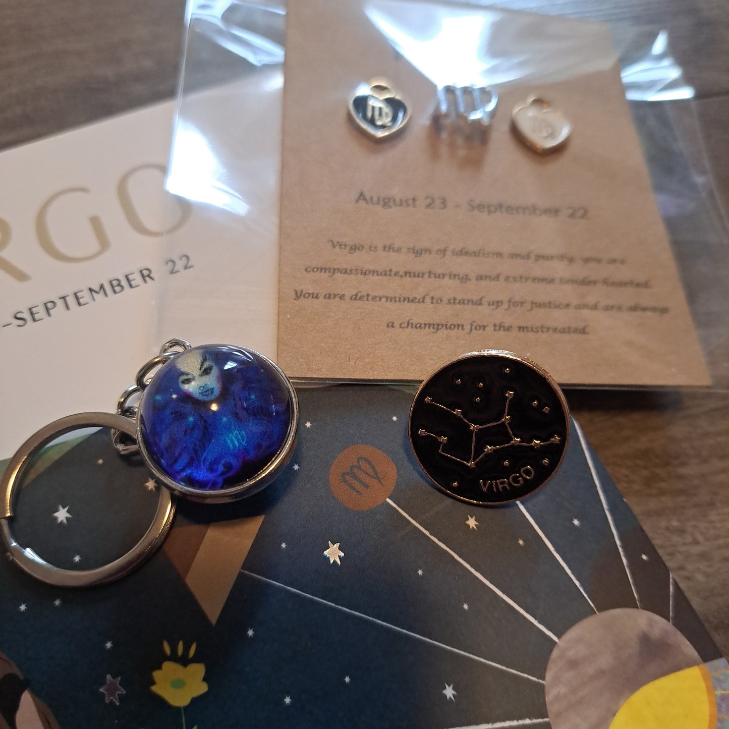 VIRGO Zodiac Kit, Astrology Kit, Star Sign, Constellation, Sun, Moon, Rising