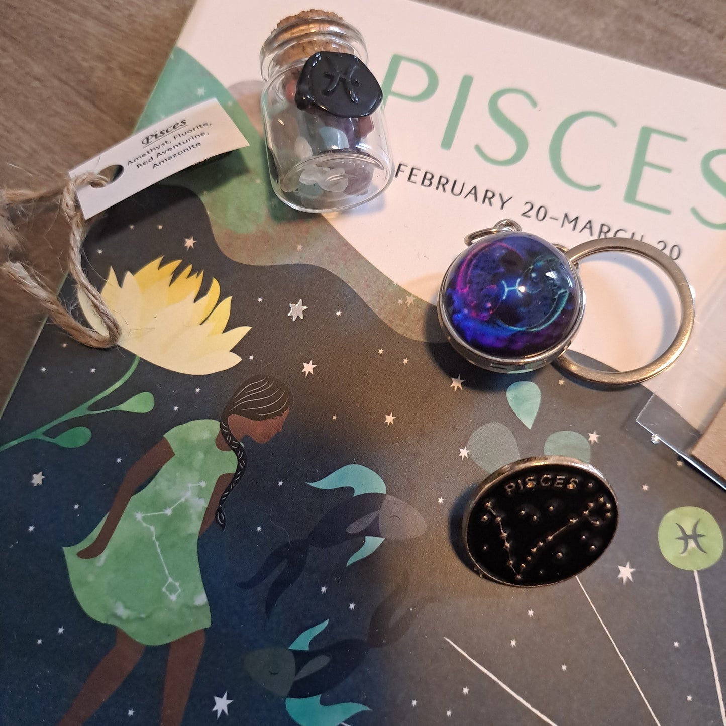 PISCES Zodiac Kit, Astrology Kit, Star Sign, Constellation, Sun, Moon, Rising