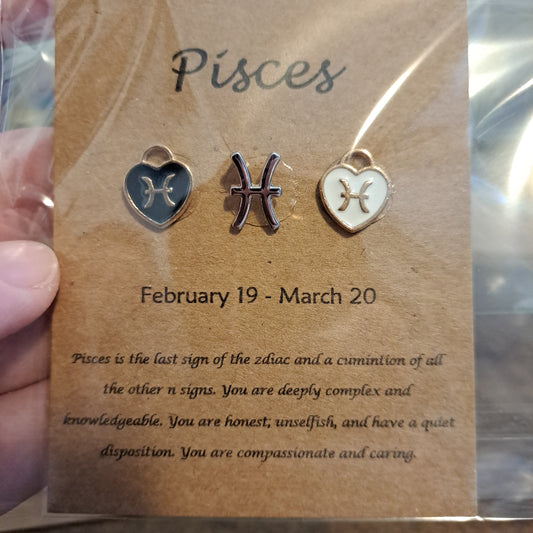 Pisces Charms