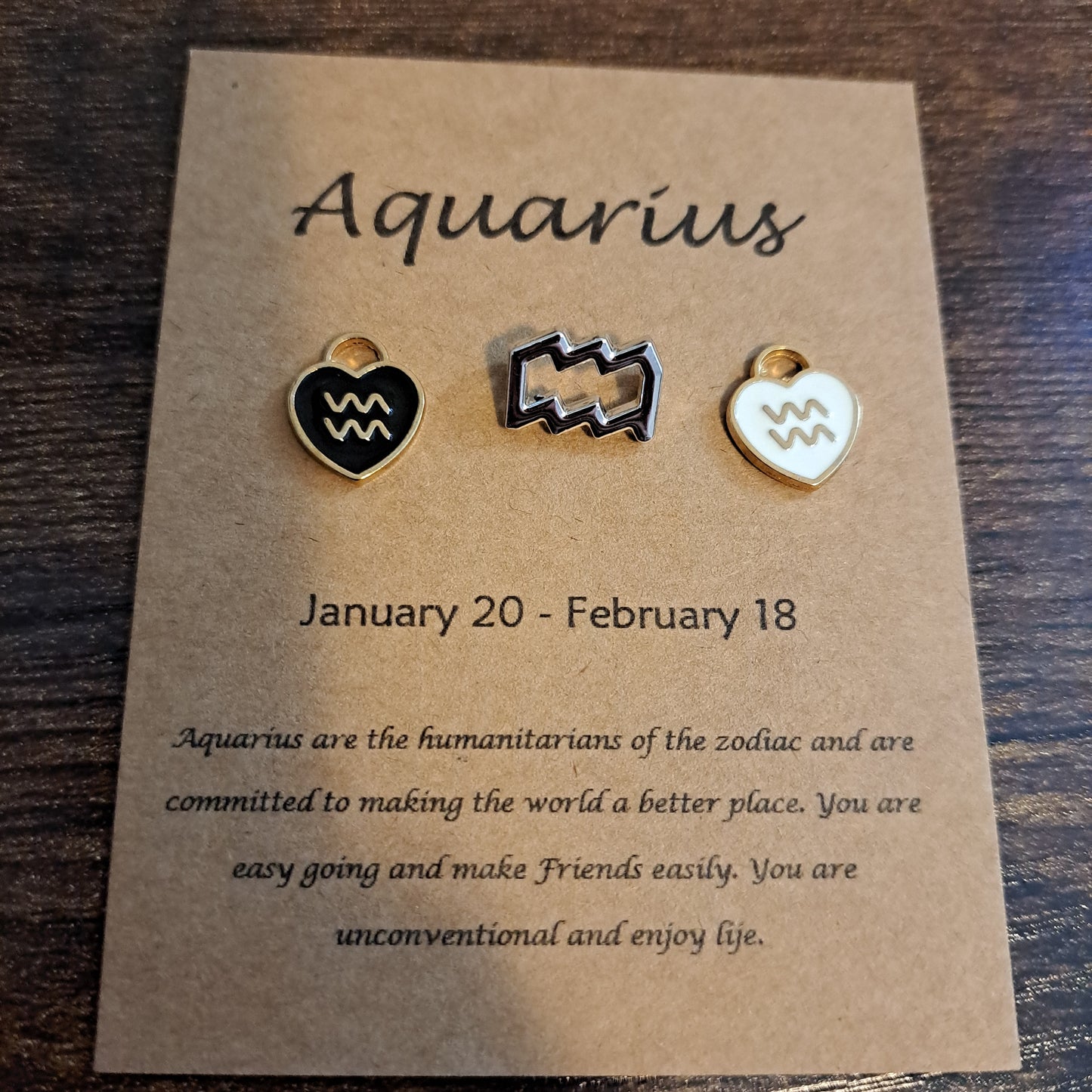 Aquarius Charms