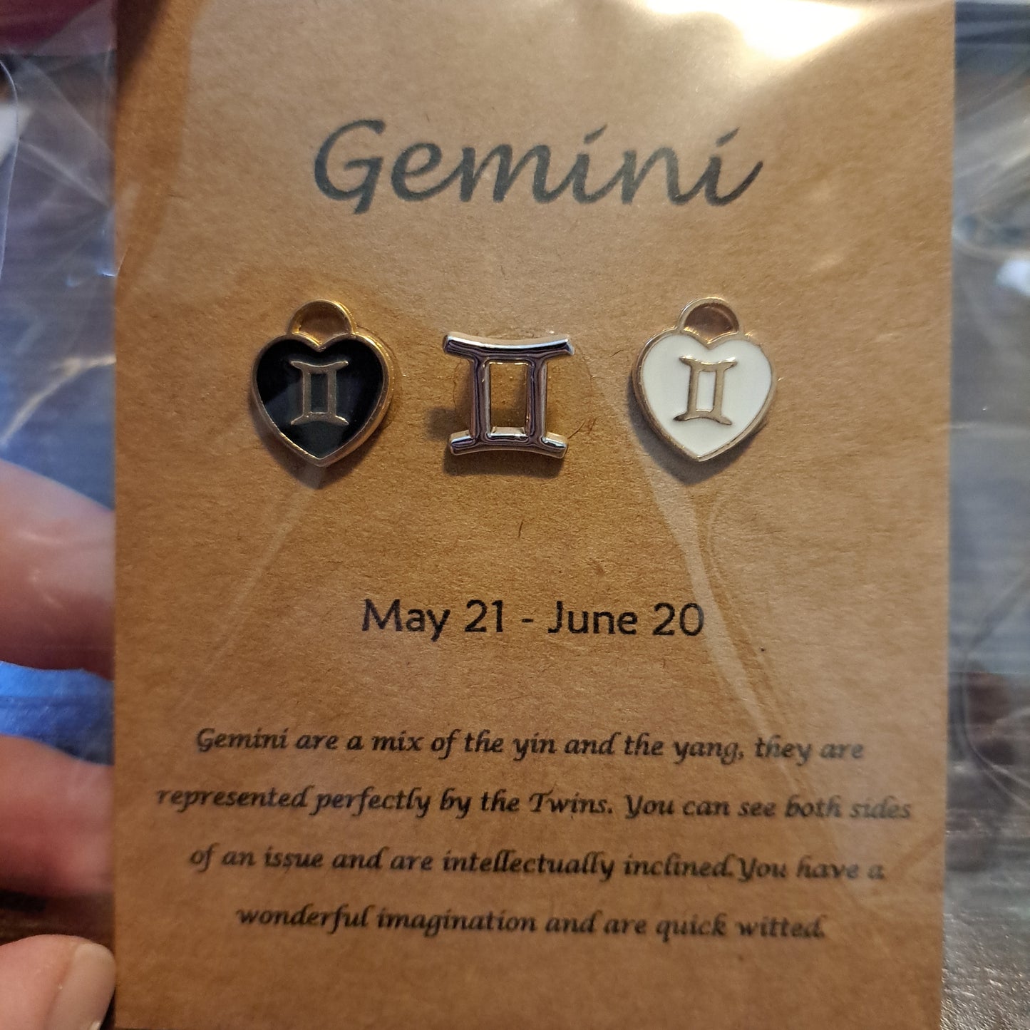 Gemini Charms