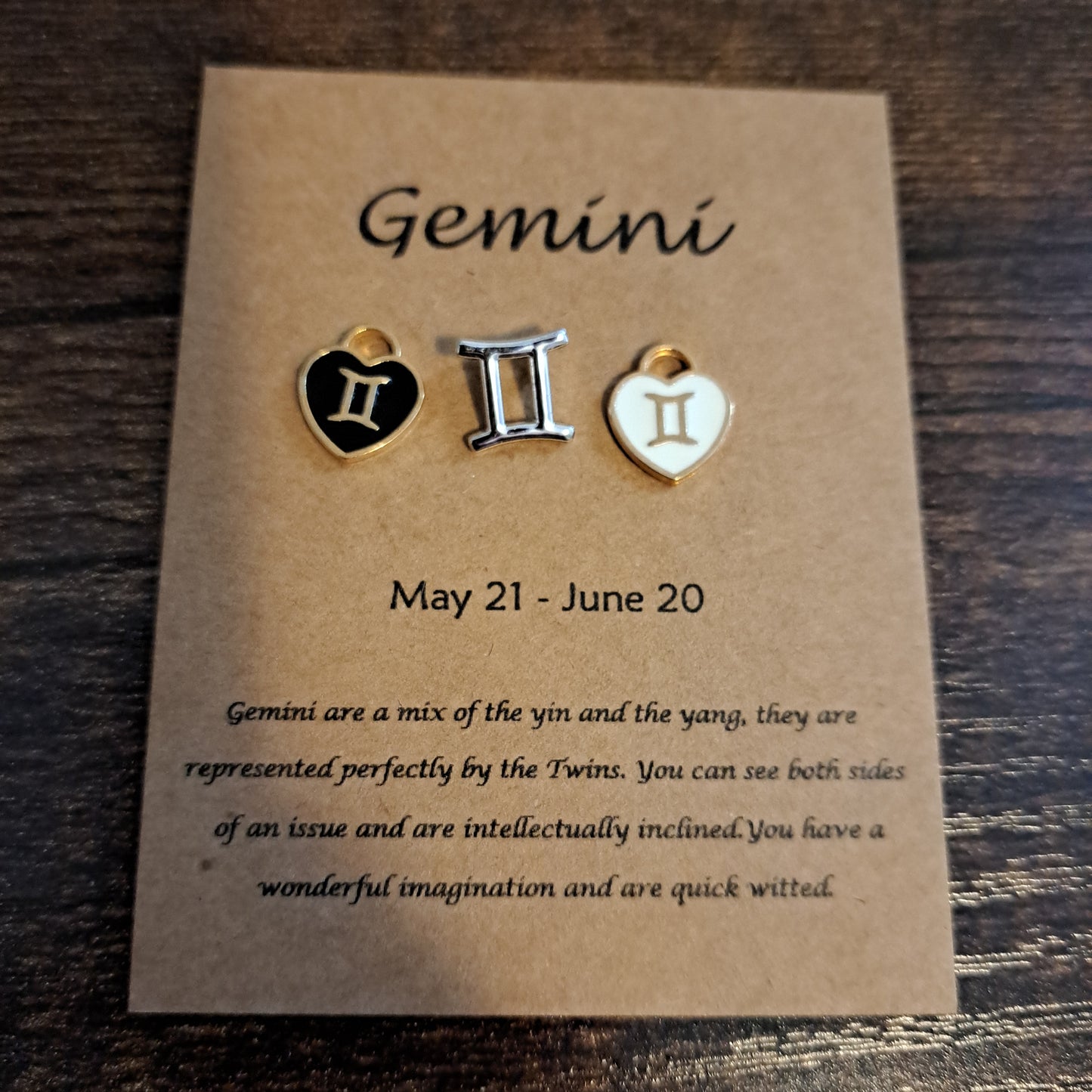 Gemini Charms