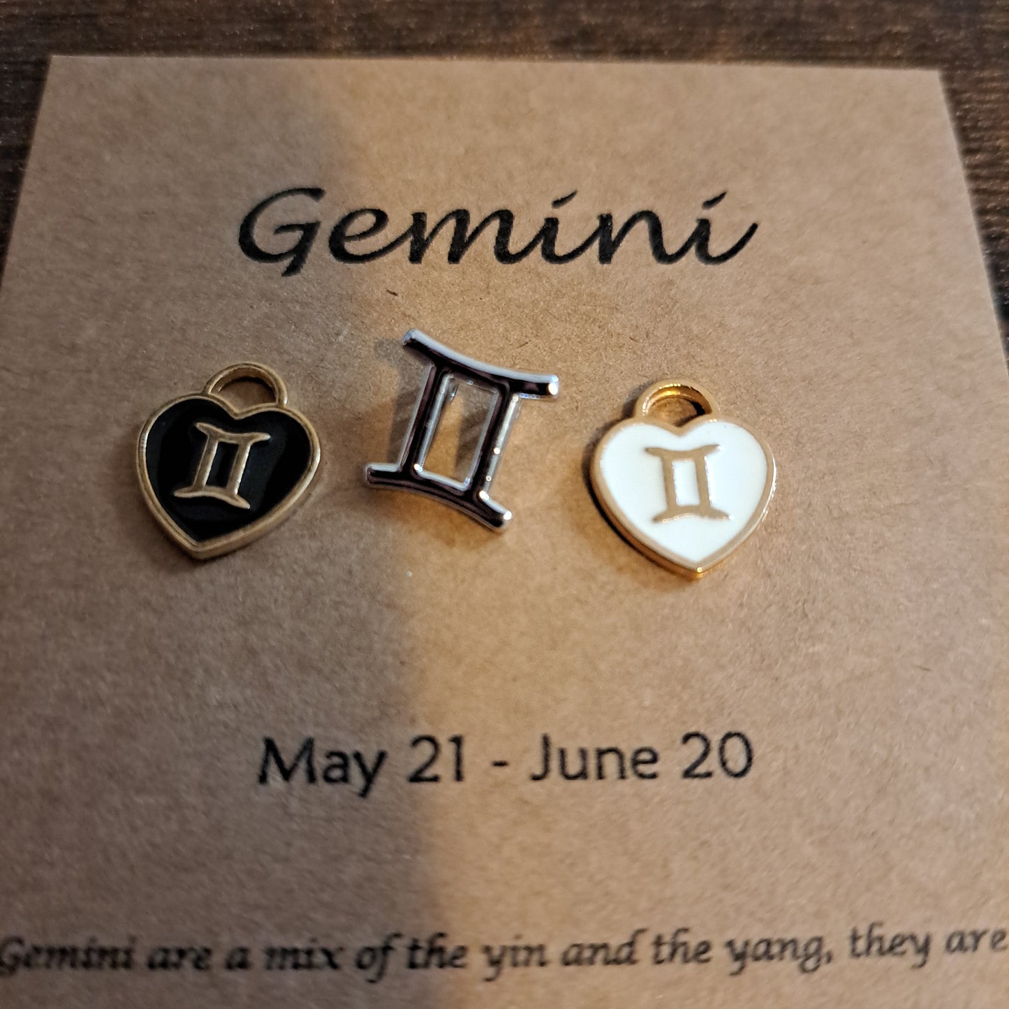 Gemini Charms