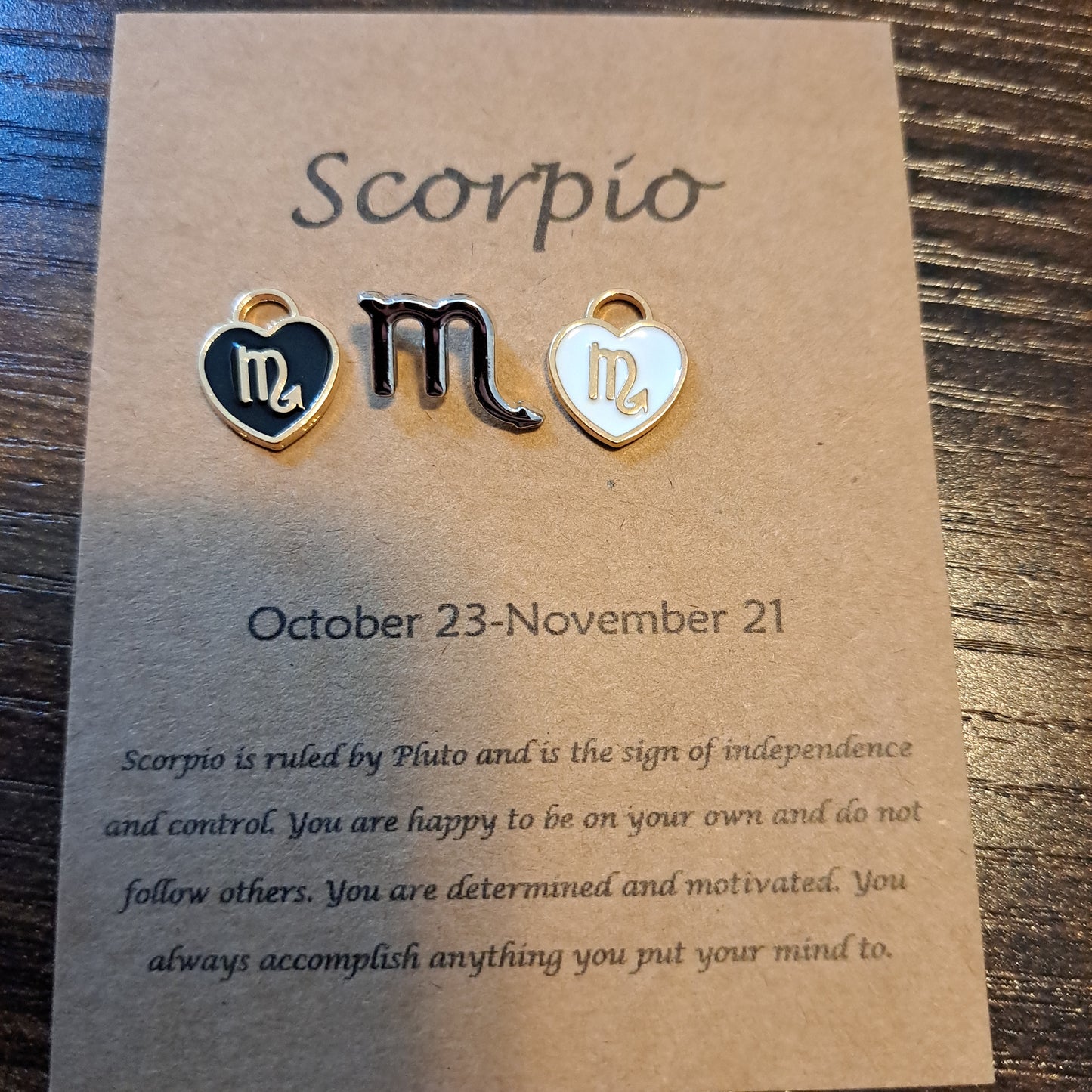 Scorpio Charms