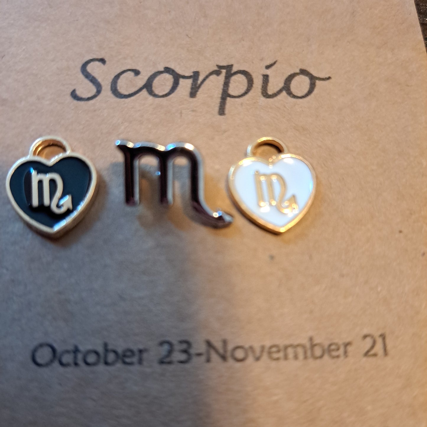 Scorpio Charms