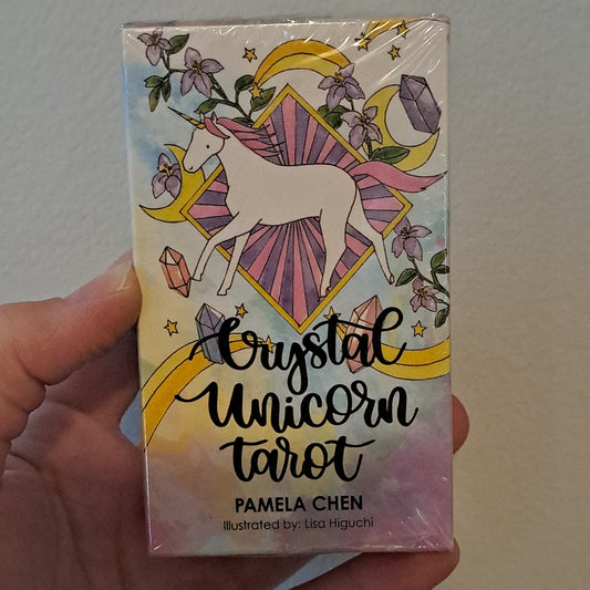 Crystal Unicorn Tarot - Pocket Mini Size