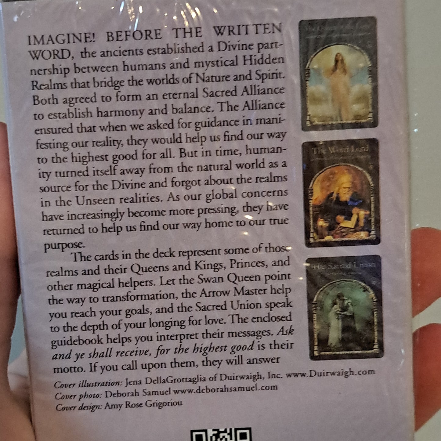 Wisdom of the Hidden Realms Oracle - 44 cards Pocket Mini Size