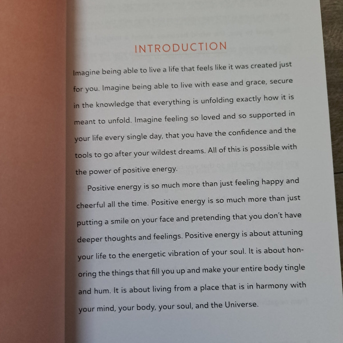 The Power of Positive Energy