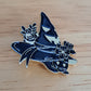Cat Under Hat Pin