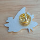 Cat Under Hat Pin