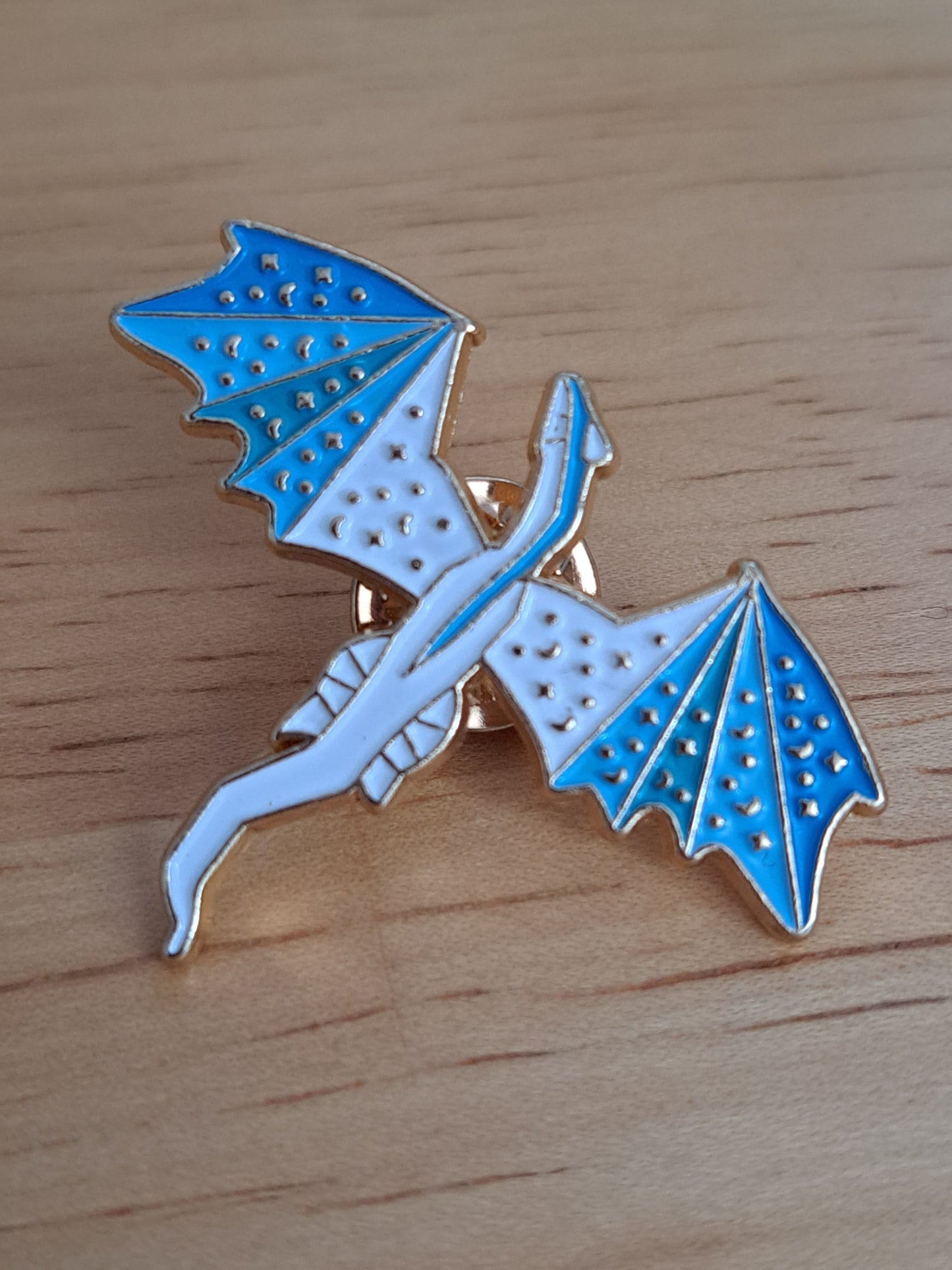 Dragon Pin - Ice Blue