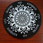 Pendulum Board - Mandala Flower Black