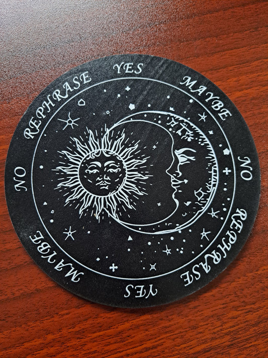 Pendulum Board - Sun & Moon Black